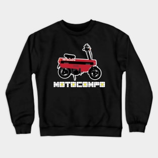 Motocompo Vintage Motorcycle Crewneck Sweatshirt